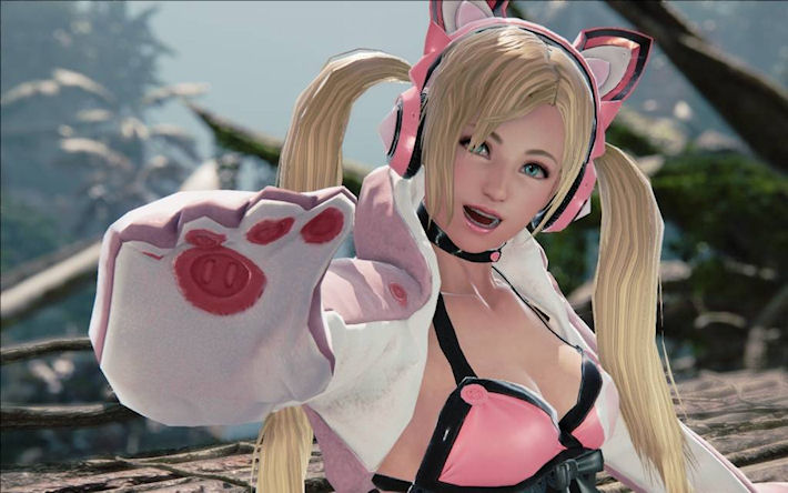 Новый персонаж в Tekken 7 - «девушка-кошка»