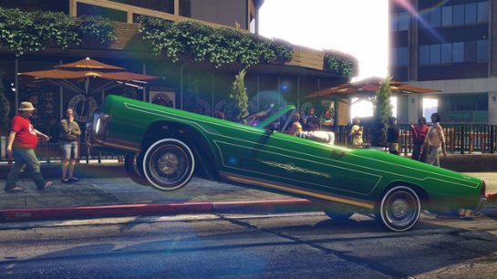 Rockstar добавит в GTA V заниженные автомобили