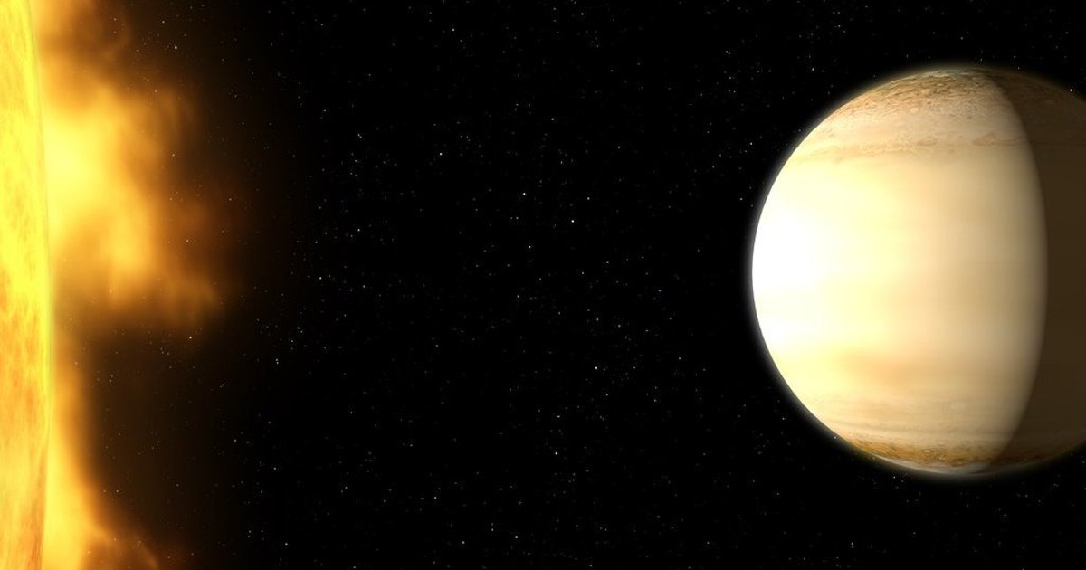 Атмосфера обнаруженной планеты-супергиганта очень удивила ученых