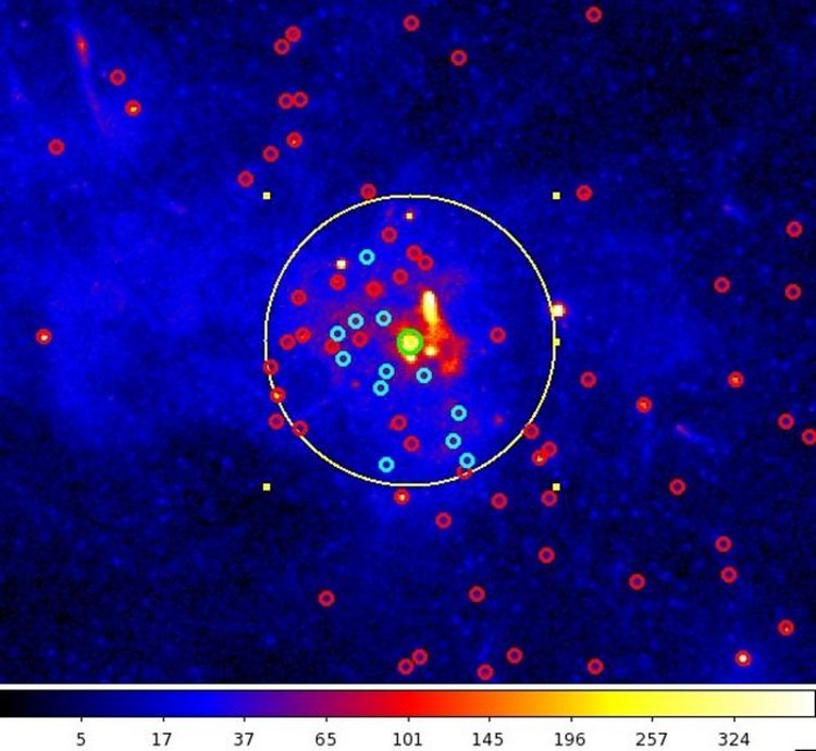 Астрономы нашли нескольких тысяч черных дыр в центре Млечного Пути