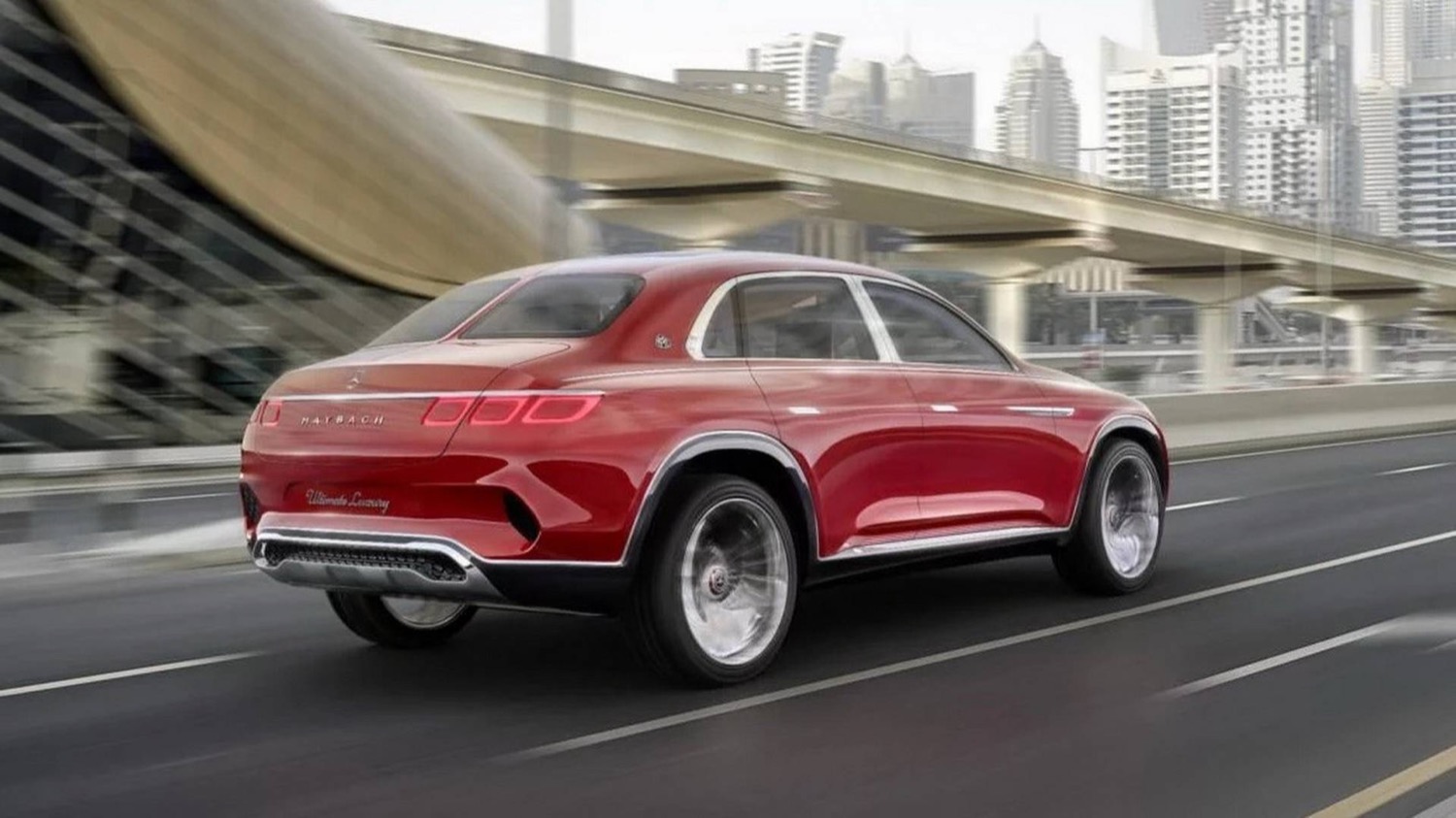 Mercedes представила концепт роскошного электрического Maybach