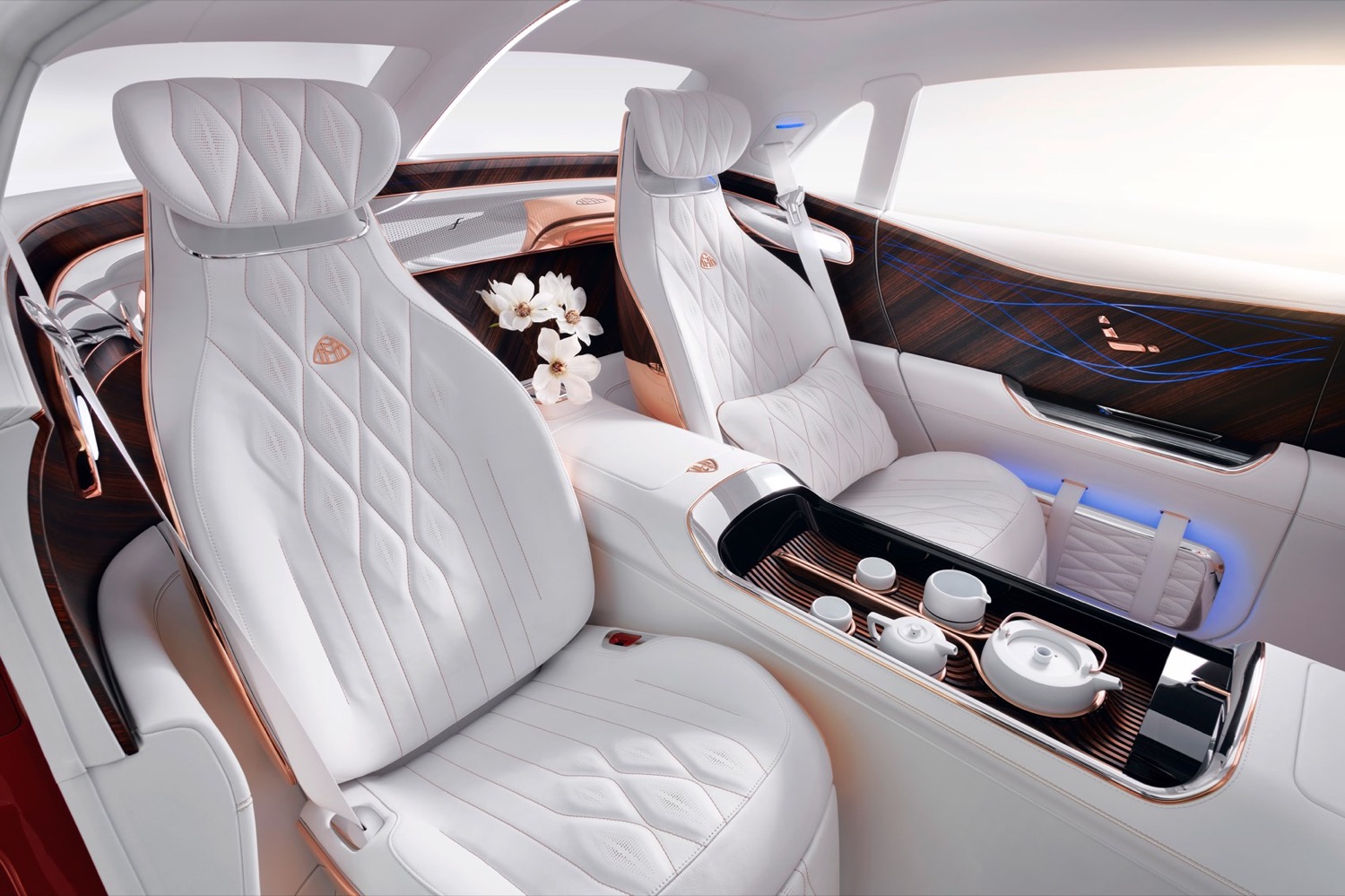 Mercedes представила концепт роскошного электрического Maybach