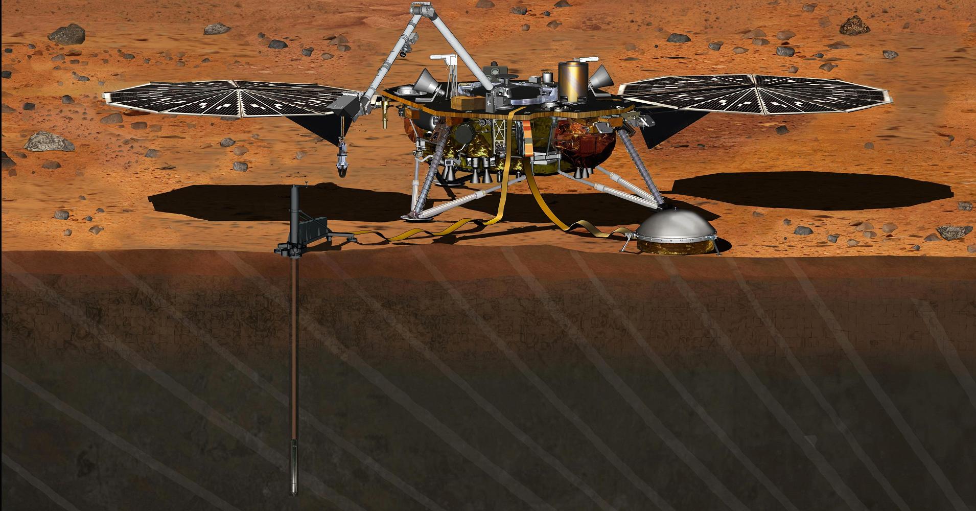 Модуль InSight успешно отправился на Марс