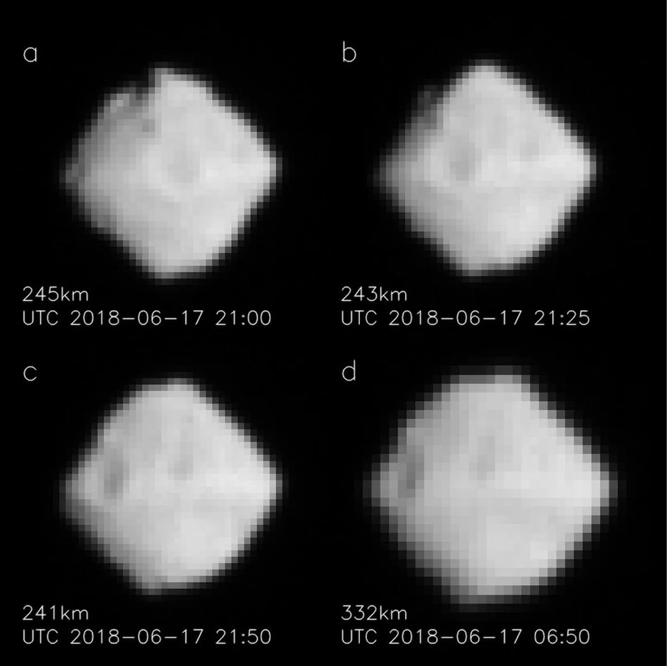 Японский зонд Hayabusa2 получил первые изображения астероида «Рюгу»