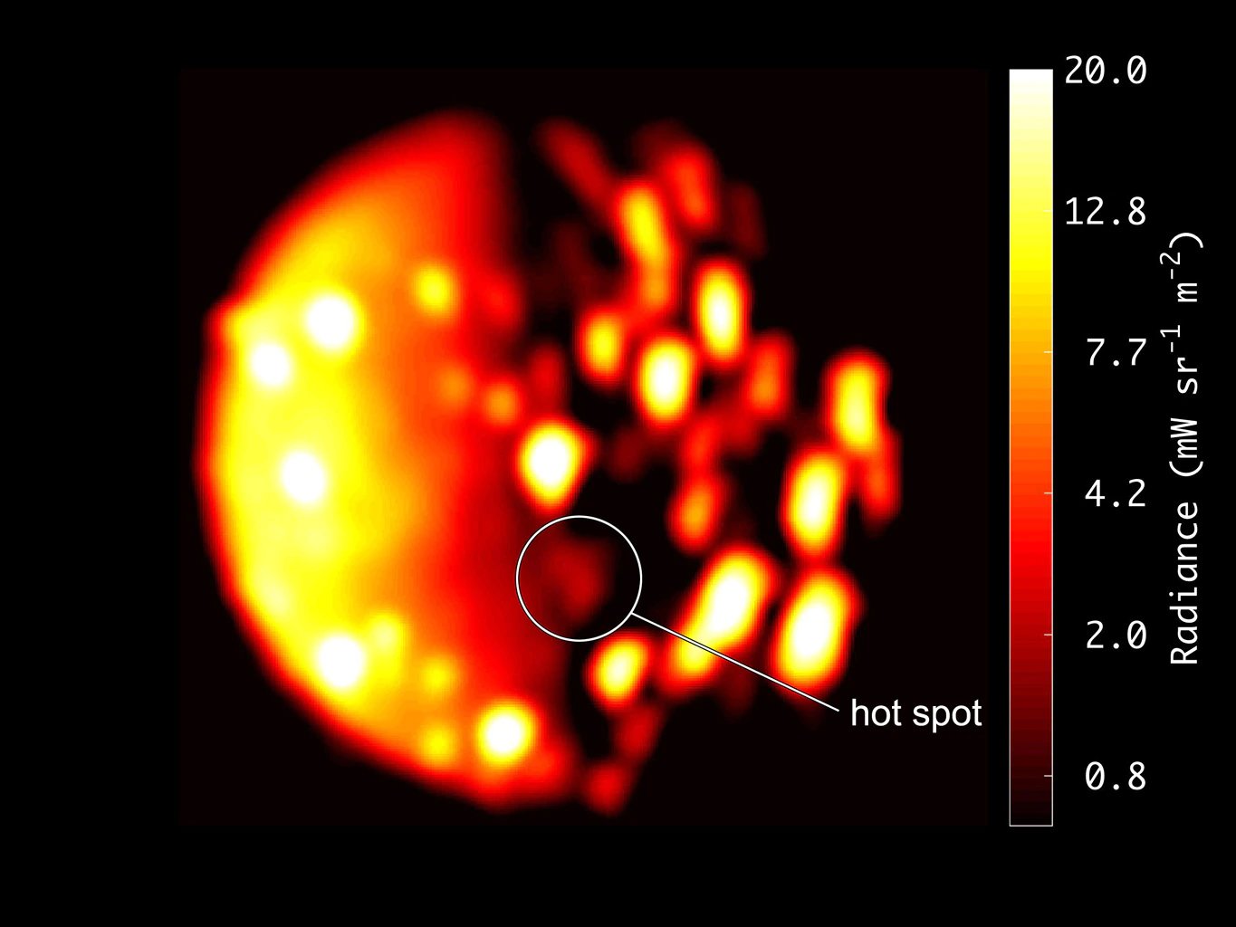 Зонд NASA «Юнона» нашел еще один возможный вулкан на спутнике Юпитера Ио