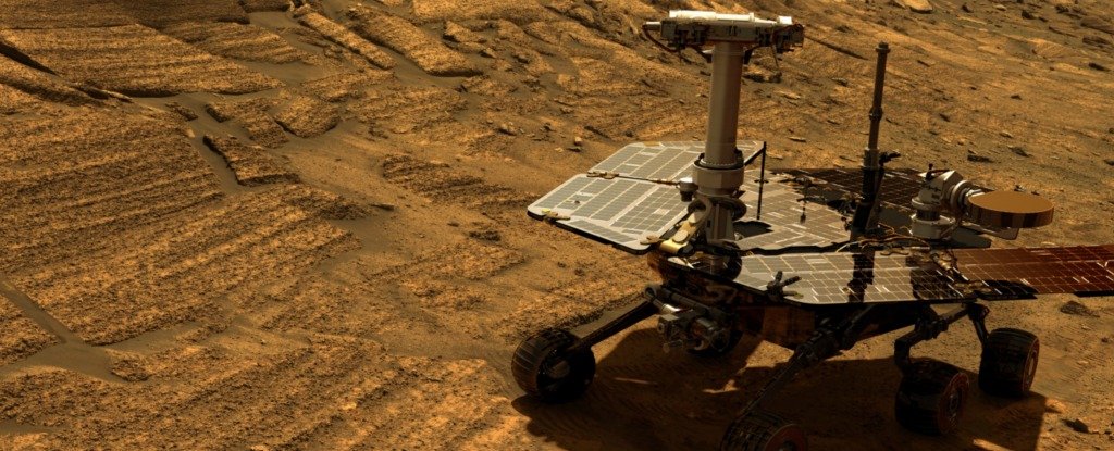 Пылевая буря на Марсе затихает, но ровер «Оппортьюнити» пока молчит