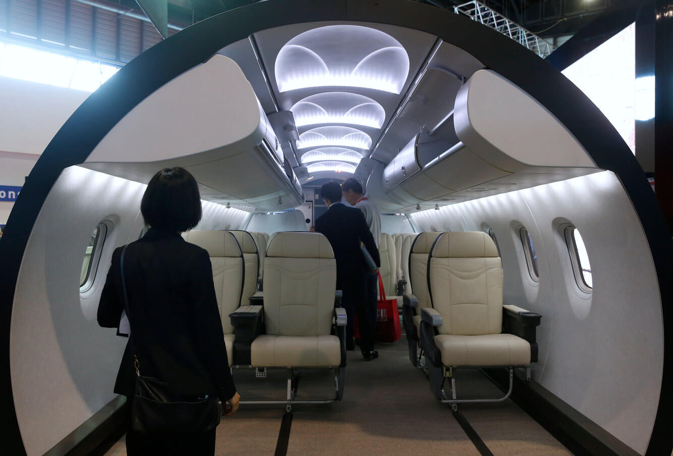 Первый реактивный самолет Mitsubishi начнет полеты в 2020 году. Взгляните на прототип
