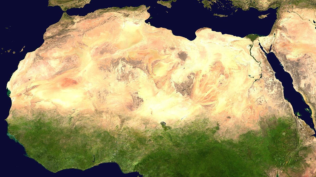 Большие ветряные и солнечные фермы в Сахаре могут сделать пустыню зеленой и влажной