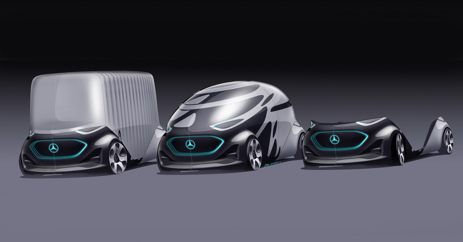 Mercedes-Benz представила концепт модульного автомобиля будущего