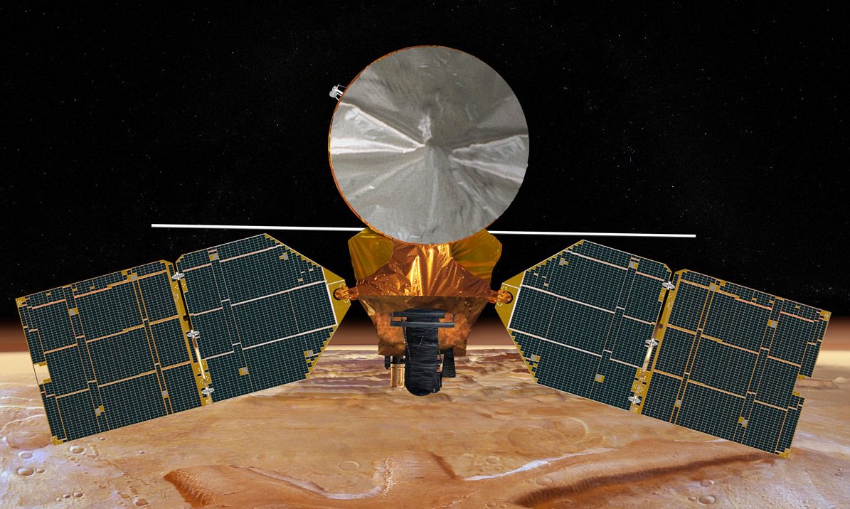 Орбитальный марсианский зонд сделал фотографию безмолвного марсохода «Оппортьюнити»