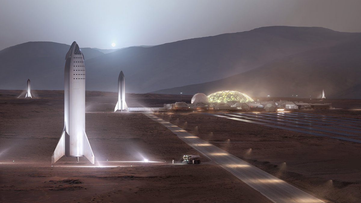 Амбициозные и безумные планы Илона Маска по колонизации Марса на ближайшее столетие
