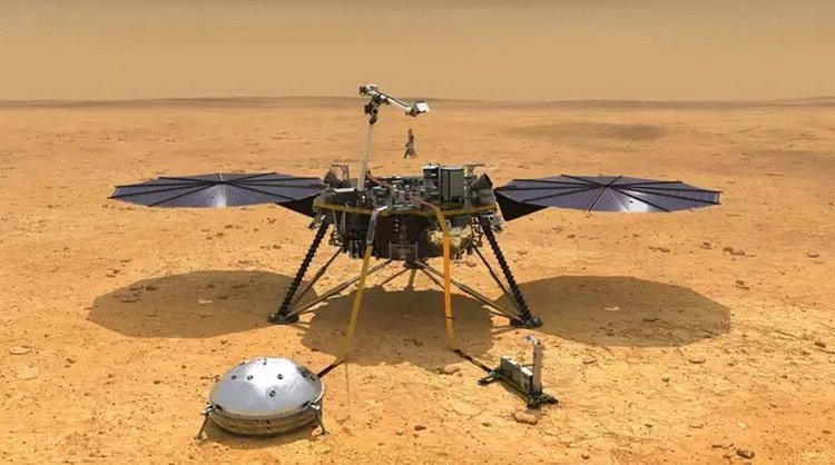 «Семь минут ужаса»: как будет проходить посадка модуля InSight на Марс