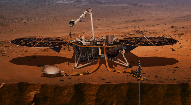 NASA будет транслировать приземление нового посадочного модуля на Марс
