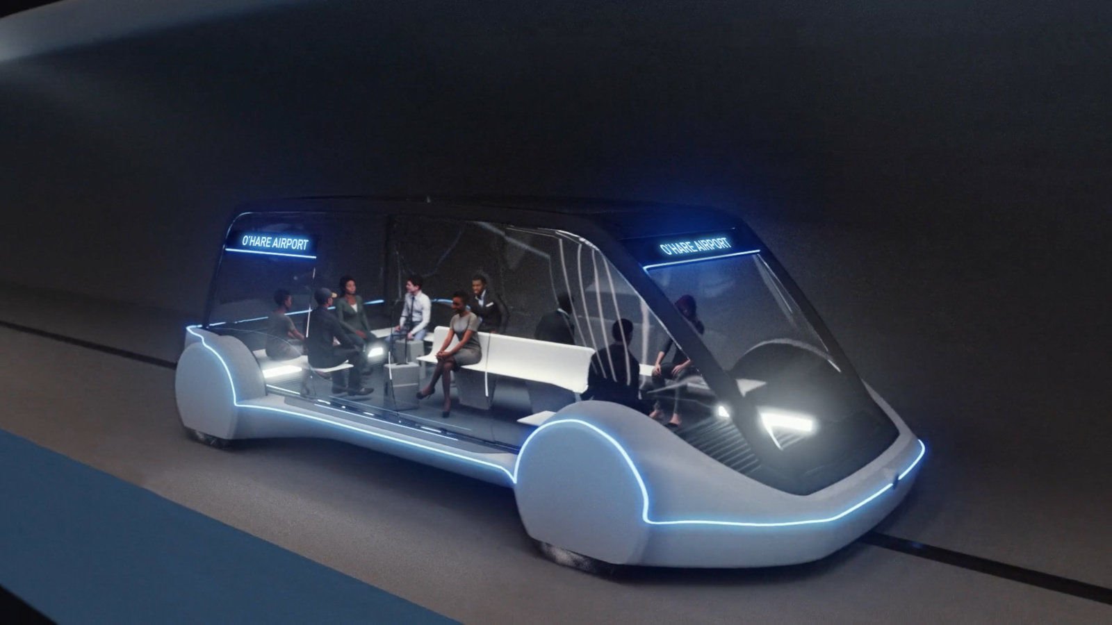 Boring Company откроет туннель с автономными автомобилями 18 декабря