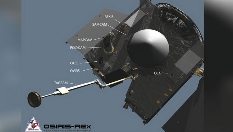 Зонд NASA OSIRIS-Rex вышел на орбиту астероида Бенну