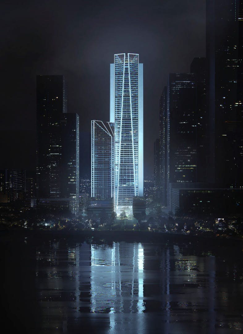 В Китае возобновили строительство «автономного небоскреба»