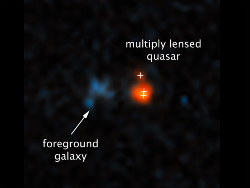Обнаружен самый яркий квазар во Вселенной. Он в 600 триллионов раз ярче нашего Солнца