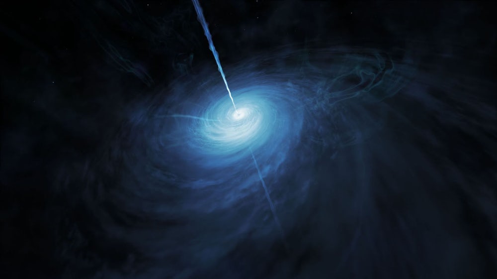 Обнаружен самый яркий квазар во Вселенной. Он в 600 триллионов раз ярче нашего Солнца