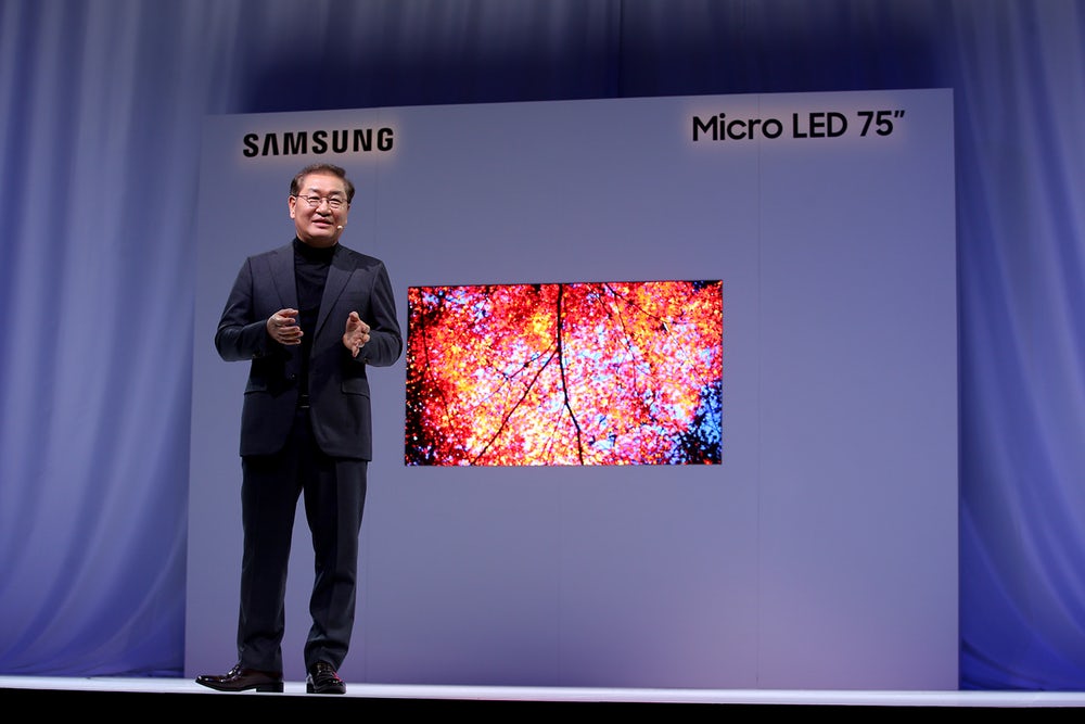 #CES | Samsung показала новые модульные микросветодиодные телевизоры